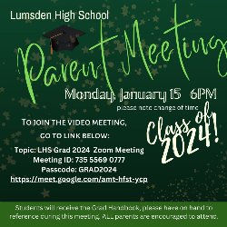 Grad Parent Mtg